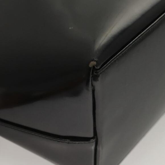 GUCCI Shoulder Bag Enamel Black 000 2058 0559 0 - Picture 12 of 16